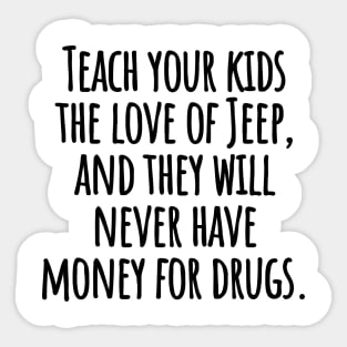 For the love of jeep.... Sticker